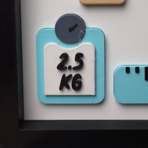 Custom baby births frame new, ideal gift and decorative