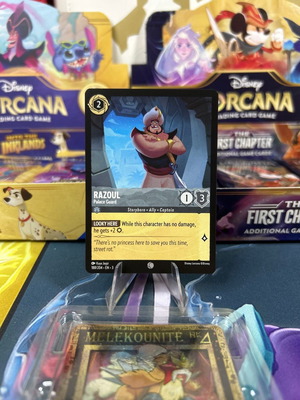 Disney Lorcana κάρτα Razoul mint/nm condition