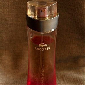 Touch of Pink Lacoste Fragrances για γυναίκες 90ml 85%FULL