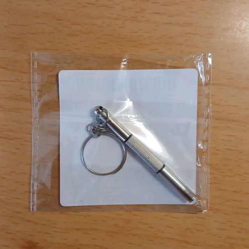 Keychain with Precision Screwdriver Multi-Tool New