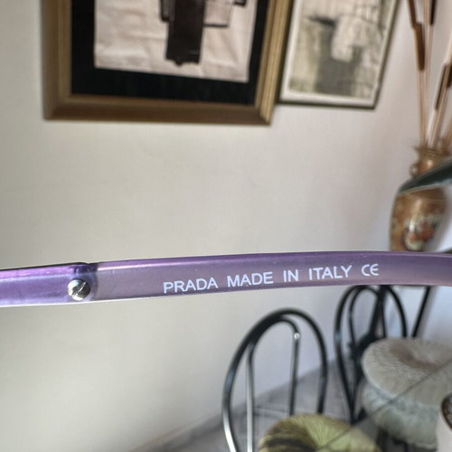 Prada vintage purple sunglasses unisex, like new