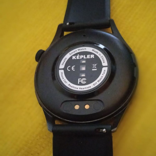 Alfa Care Kepler S25 Aluminium Smartwatch with Heart Rate Monitor like new, black