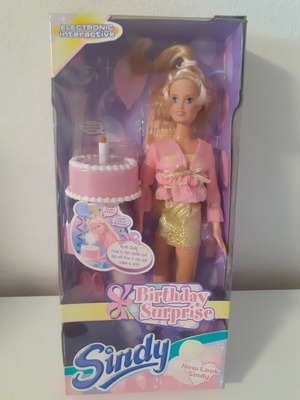 Sindy Birthday Surprise doll by Hasbro, sealed