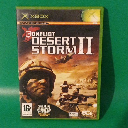 Conflict Desert Storm 2 Xbox Original like new