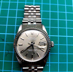 Rolex datejust 16030 naked 36mm ghost dial stainless steel(συζητήσιμη)