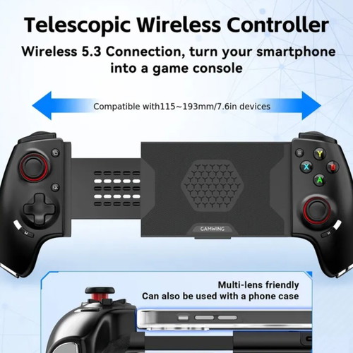 Gaming Controller used with Bluetooth and multiple features