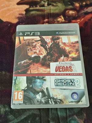 Tom Clancy Rainbow Six and Ghost Recon double pack PS3 game