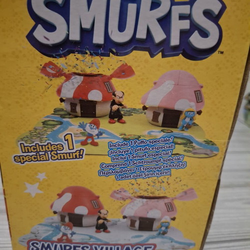 The Smurfs Village Playset by Giochi Preziosi, sealed