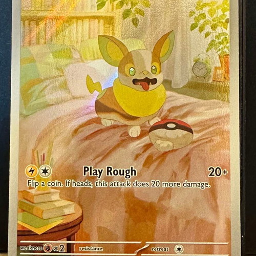 Yamper 099/094 Phantasmal Flames NM Pokemon Card new