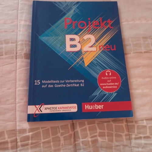 Projekt B2 neu German learning book like new