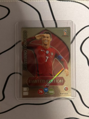 Cristiano Ronaldo Adrenalyn WC2018 limited edition card