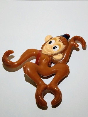 Abu Disney 1992 винтидж фигура на маймуна като нова, 8 см