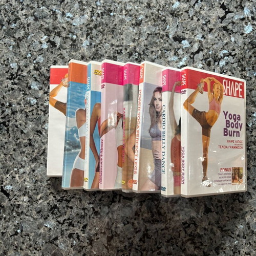 Shape fitness DVD set like new