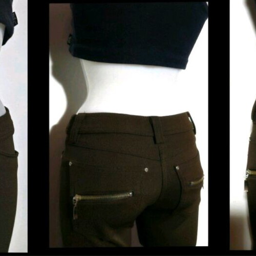 Paranoia sexy brown leggings-pants new, size S