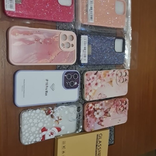 iPhone 16 Pro Max cases and screen protector pack, new