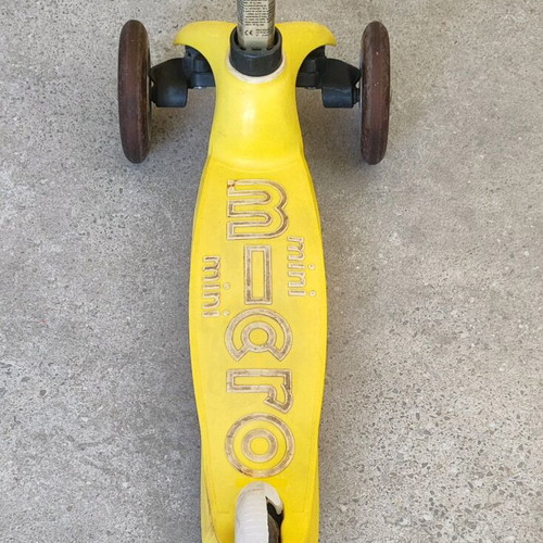 Micro Mini Deluxe Led kids scooter used for ages 2-5