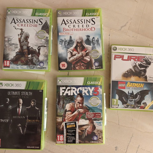 Xbox 360 game bundle