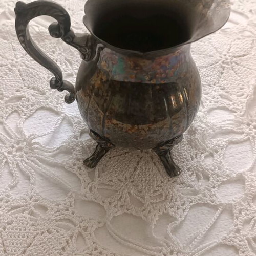 Silver-plated utensils like new, set
