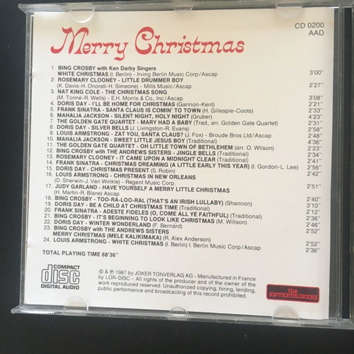 Merry Christmas CD used, Aristo