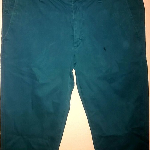 Bitsiani men's pants dark blue like new with stain
