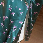 Midi dress H&M like new, green satin look, size M