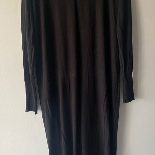 Zara long black cardigan size L like new