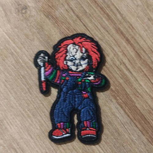 Chucky sewn patch 8cm new