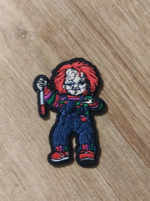 Chucky sewn patch 8cm new