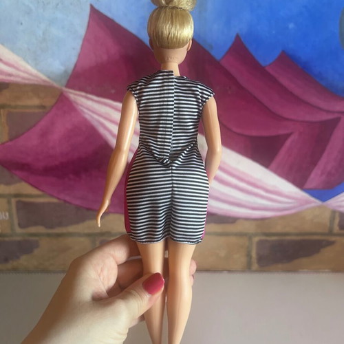 Curvy Barbie Barista Coffee Shop doll, Mattel