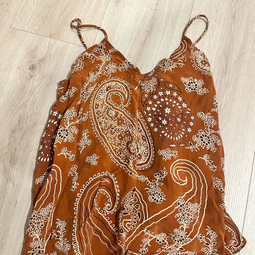 Zara brown top like new, size XS