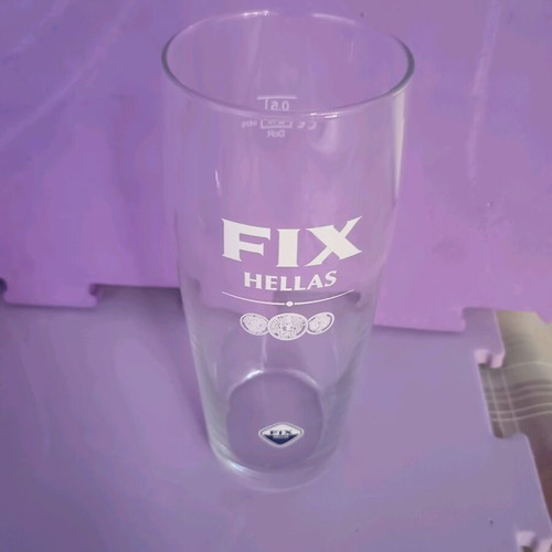 Fix 0.5lt beer glasses new, set of 6