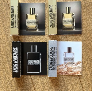 Δείγματα αρωματων Zadig&Voltaire