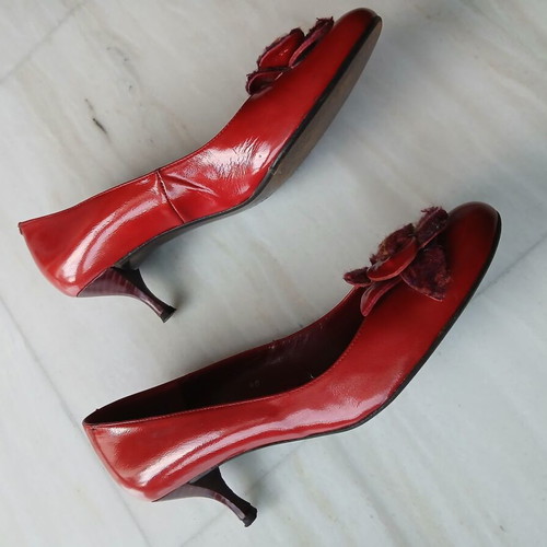 Salvador Sapena leather shoes patent leather size 40 like new