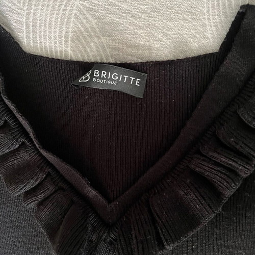 Brigitte Boutique knitted set used, one size, black