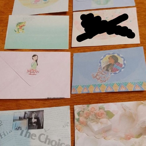 Vintage envelopes set of 6, like new