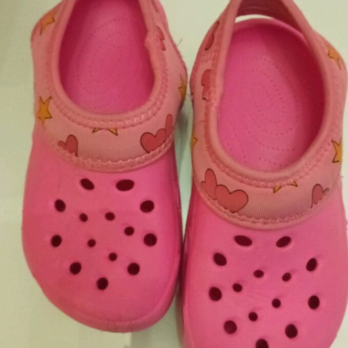 Girls' slippers used, size 26, very good condition