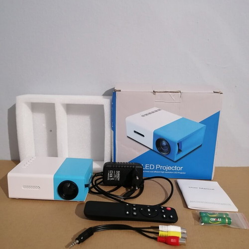 Mini Led Projector used with HDMI, USB, RCA ports