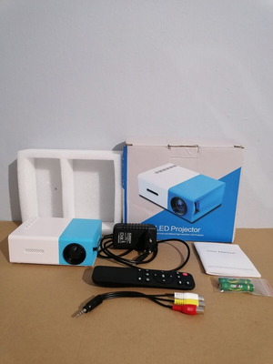 Mini Led Projector used with HDMI, USB, RCA ports