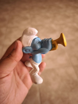 Peyo Smurfs Harmony Smurf figure 8cm, 2013