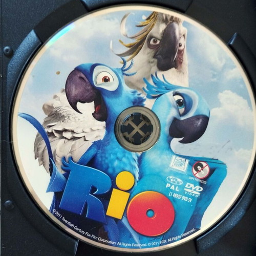 Rio DVD like new, dubbed in Greek