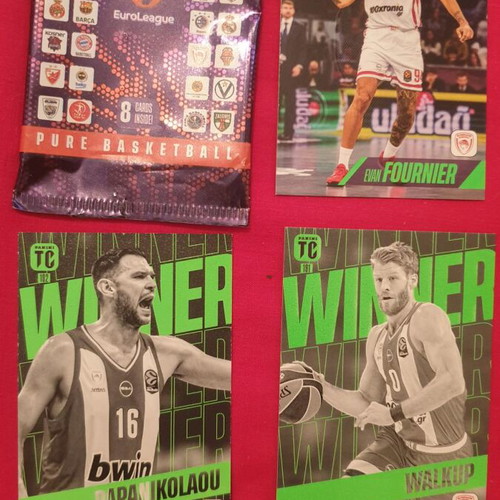 Top Class Panini Euroleague Basketball Cards 2026 New, Olympiakos BC