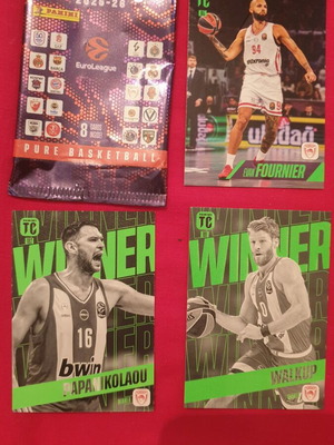 Top Class Panini Euroleague Basketball Cards 2026 New, Olympiakos BC