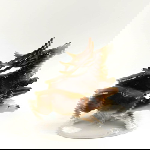 Vintage πορσελάνινο διακοσμητικό Carl Scheidig Gräfenthal σαν καινούργιο