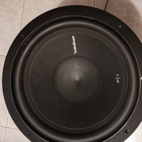 Rockford Fosgate P1 12" woofer 500 watt 250 rms