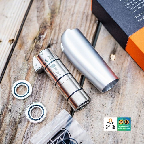 BP Mods Hilt Mosfet Mod silver new, customizable 18350/18650