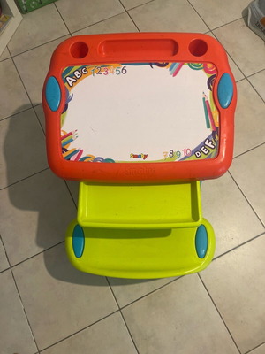 Smoby school desk with accessories used