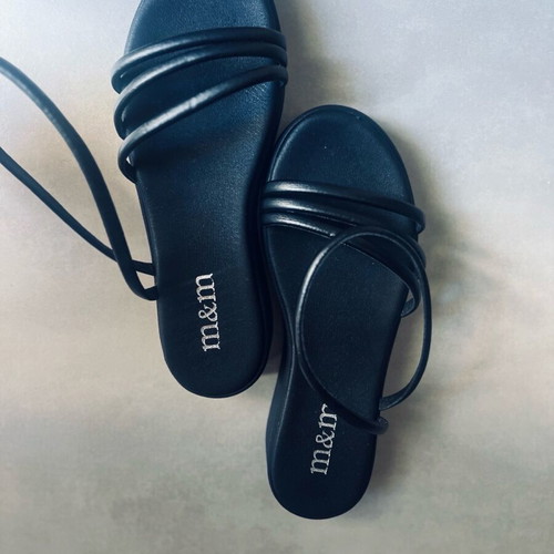 Flatform black women's shoes new, size 39