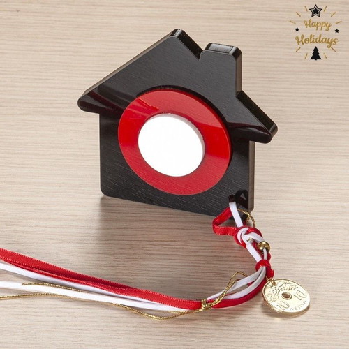 Christmas Plexiglass Decorative House Charm New