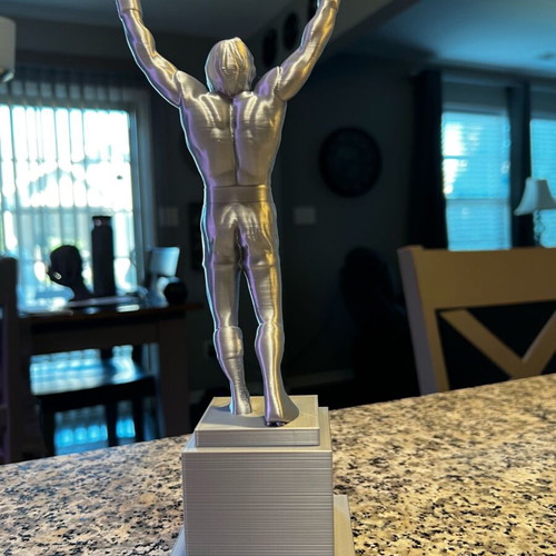 Rocky Balboa statue like new, height 27 cm