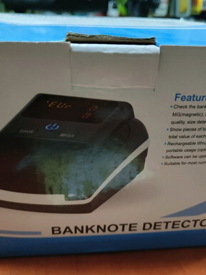 Banknote detector LED and mains new